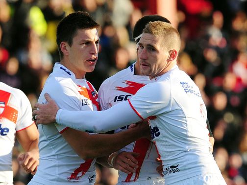 Tom Briscoe (left) is fancied to score first