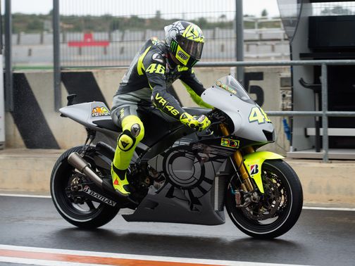Rossi: Sixth fastest in Valencia
