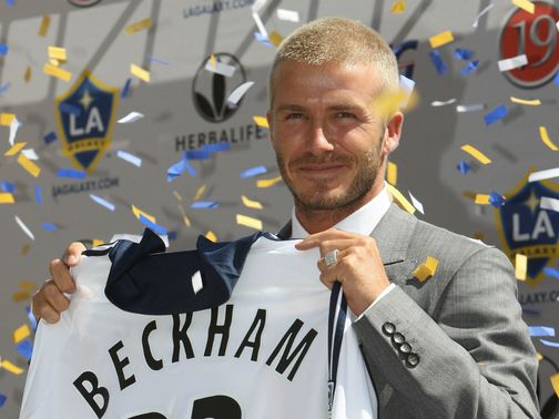 David Beckham: Linked with a move to the A=League