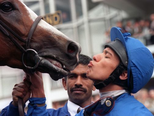 Frankie Dettori in happier times