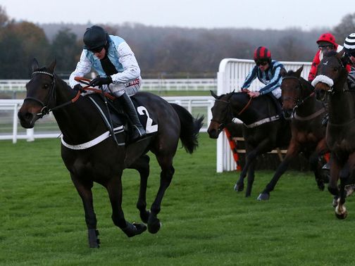 ...and Petit Robin completes a treble for the trainer and Barry Geraghty&nbsp;