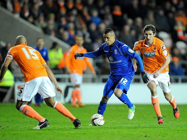 Ravel Morrison in action for Birmingham