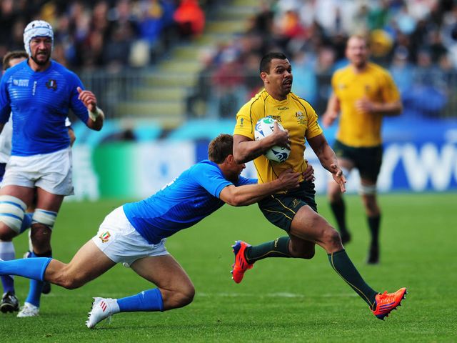 Big battle: Italy v Australia