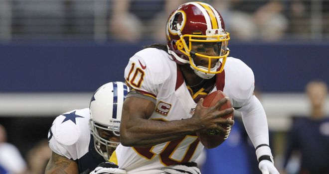 Robert Griffin III: Tormented Dallas Cowboys in the first half