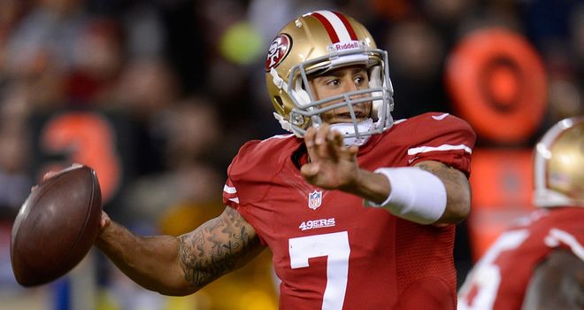 Colin Kaepernick: Looked unstoppable against Green Bay