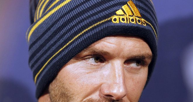 David Beckham: The former England captain is preparing to leave Los Angeles Galaxy