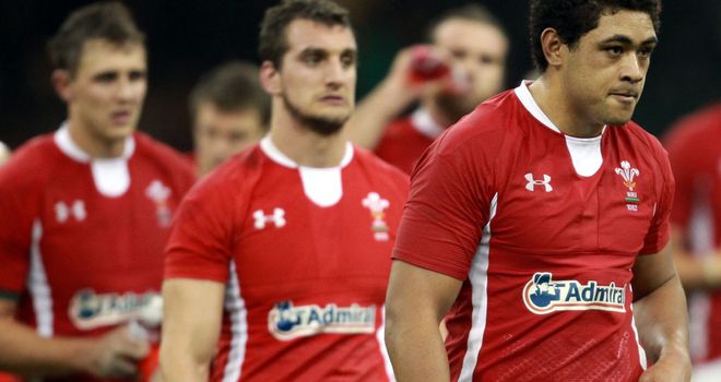 Sam Warburton (behind Toby Faletau): Believes there is no pressure on the Wales team