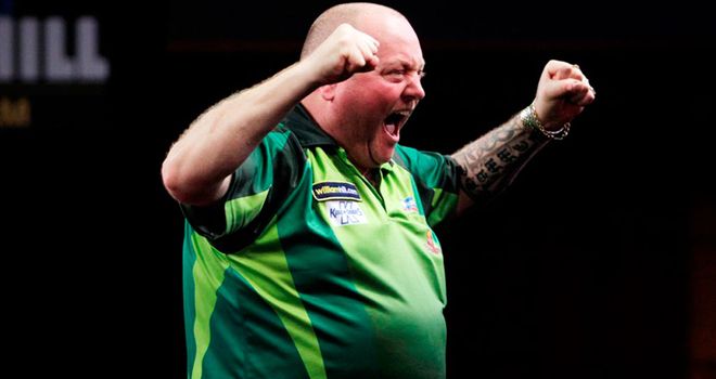 Andy Hamilton: Needed to be at his best to beat Gary Anderson to reach the quarter-finals