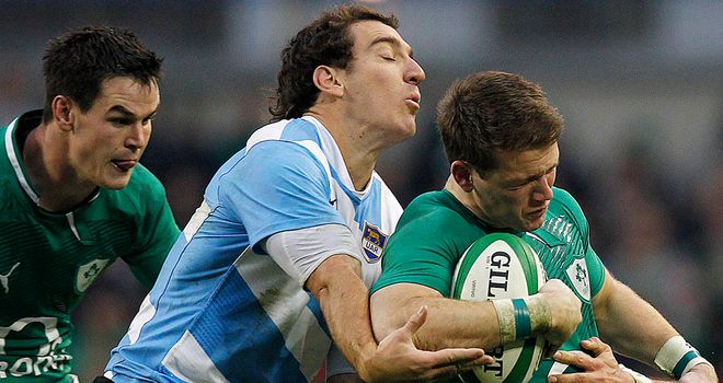 Craig Gilroy: Put in an impressive display on his Test debut against Argentina