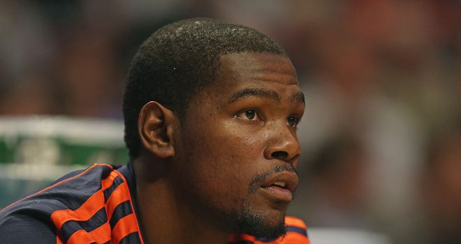 Kevin Durant: poured in 35 points for the Oklahoma City Thunder against Los Angeles
