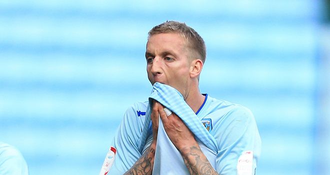 Carl Baker: Scored a brace for the Sky Blues