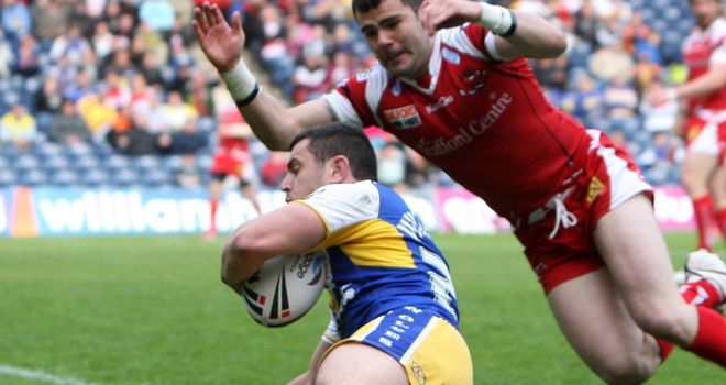 Rhys Williams: Ever present during loan spell with Salford