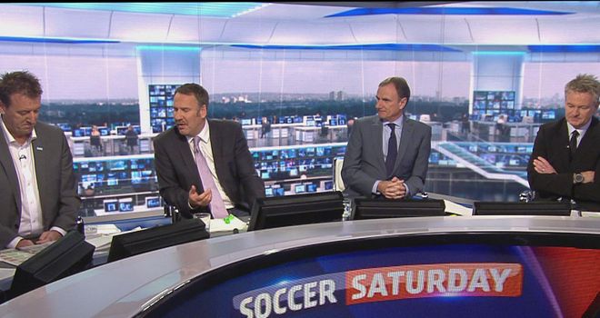 The Soccer Saturday panel have their say...