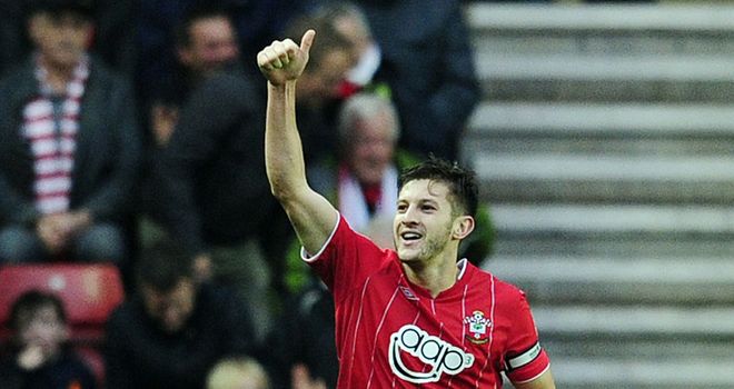 Adam Lallana: Delighted with Southampton's showing against Newcastle