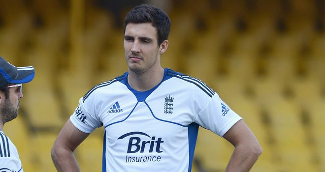 Steven Finn: Caused problems for the Academy XI
