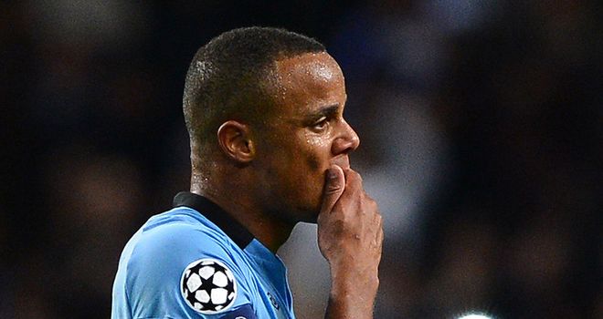 Vincent Kompany: Calf injury worry for Manchester City captain