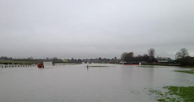 Wetherby: Track waterlogged after Saturday rain