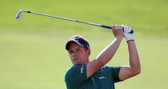 Luke Donald: Carded a bogey-free 65 to set the early pace in Dubai