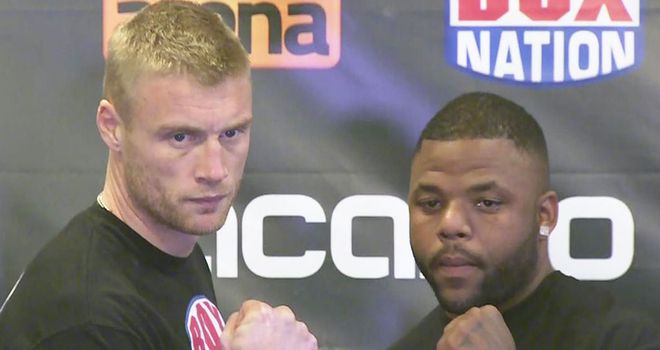 Andrew Flintoff: Weighed in some 25lbs lighter than opponent Richard Dawson