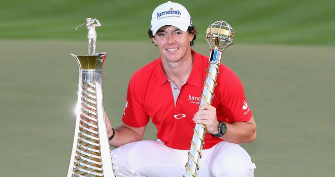 Rory McIlroy: Ends an impressive 2012 as world number one