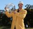 Adam Scott: Gold jacket and a trophy for Australian Masters victor