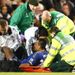 ...Terry has to be stretchered off with a knee injury