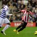 On the pitch, Armand Traore and Stephane Sessegnon battled for the ball