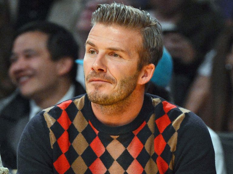 David Beckham: Worldwide interest in the midfielder
