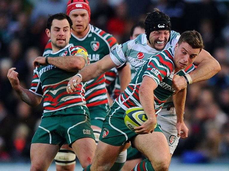 George Ford evades a London Irish tackle