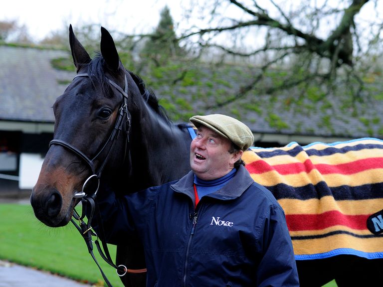 Nicky Henderson with poster boy Sprinter Sacre