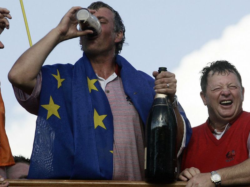 Clarke received a heroe's welcome in Ireland after being given a wild card by Ian Woosnam.