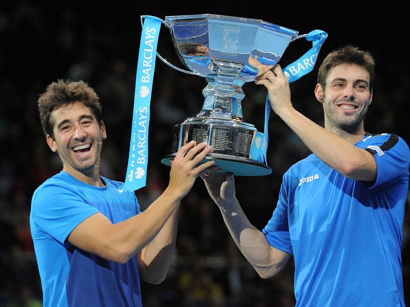 There was doubles glory for Spanish duo Marcel Granollers and Marc Lopez