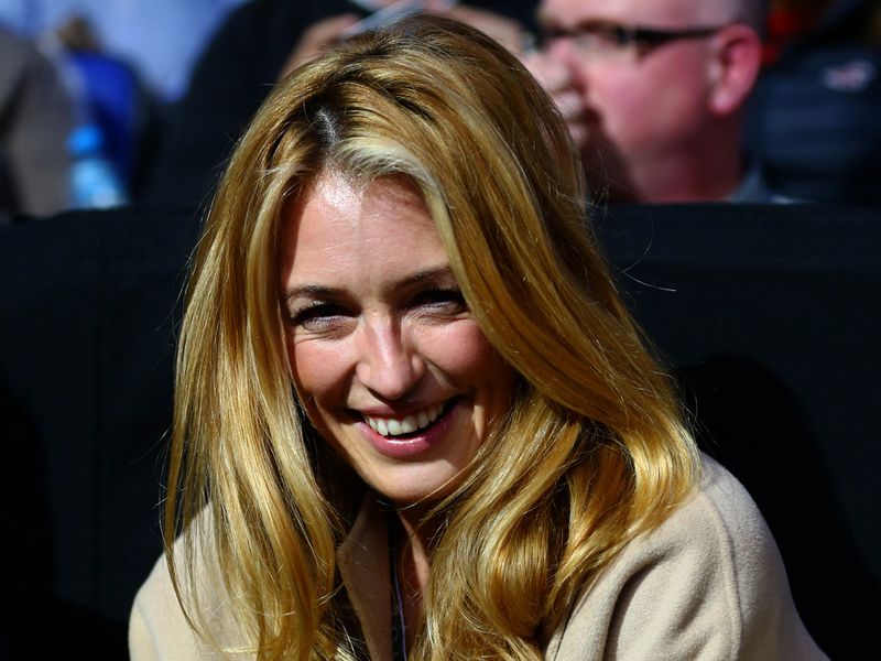 Cat Deeley was among the enthralled audience ...
