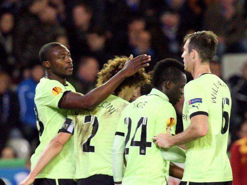 There were no more goals as the game finished 2-2 - a result which means Newcastle stay top of Group D