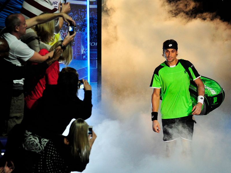 Ferrer entered the O2 Arena as a huge underdog against an in-form Federer.
