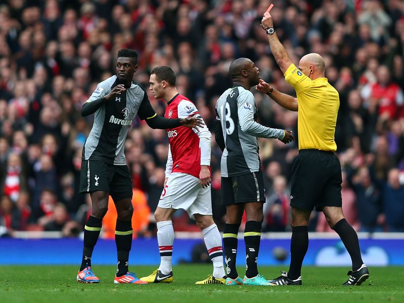 When the dust settles, Howard Webb pulls out the red card.