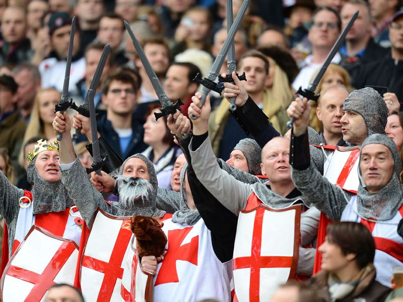 ...And the fans were in good spirits as well
