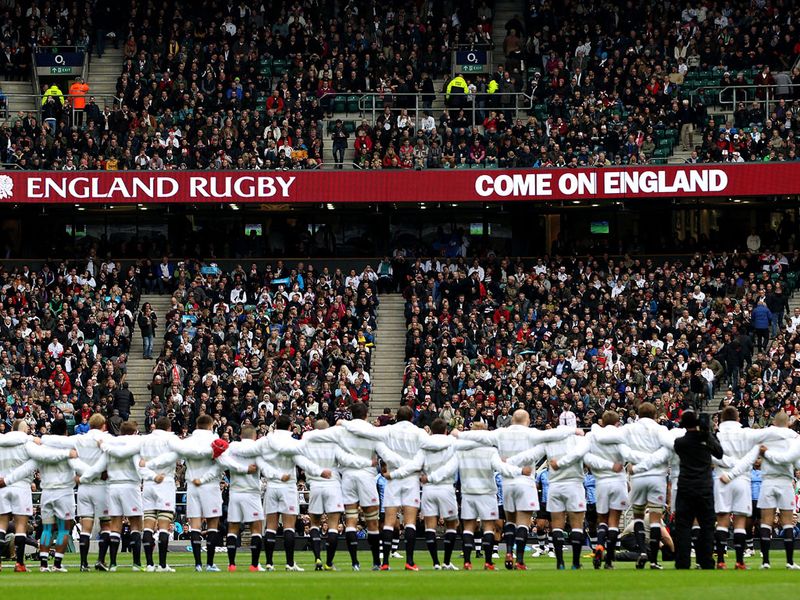 ...With England facing it down opposite them