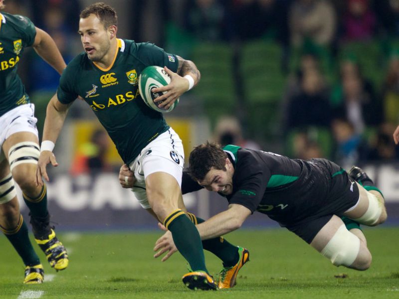 Francois Hougaard was a threat when in possession