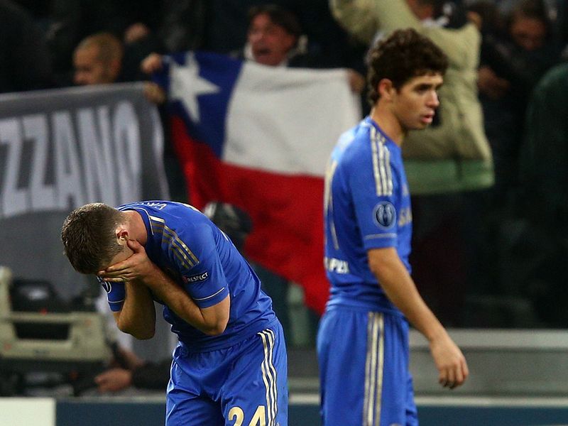 The expression of Gary Cahill says it all