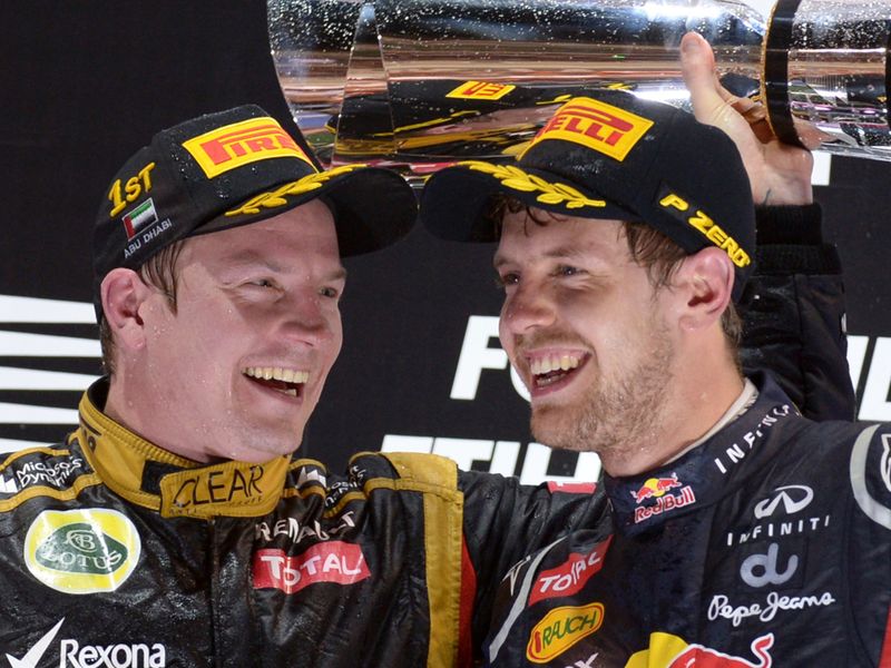 Raikkonen and Vettel stole the F1 show at the Abu Dhabi Grand Prix
