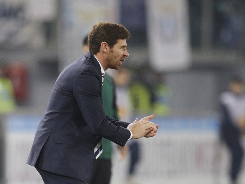Andre Villas-Boas' side head into the break level at 0-0