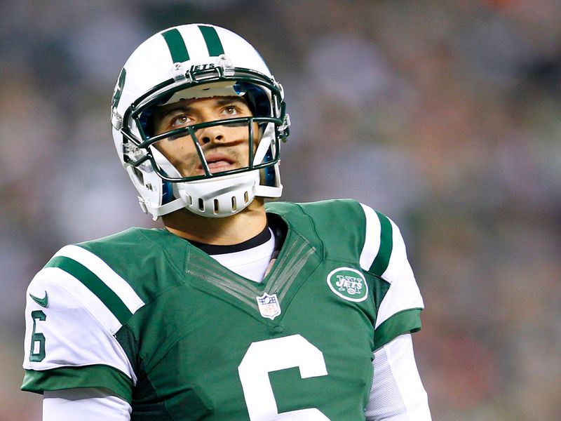 Mark Sanchez again came under fire after the Jets were thrashed by the Patriots
