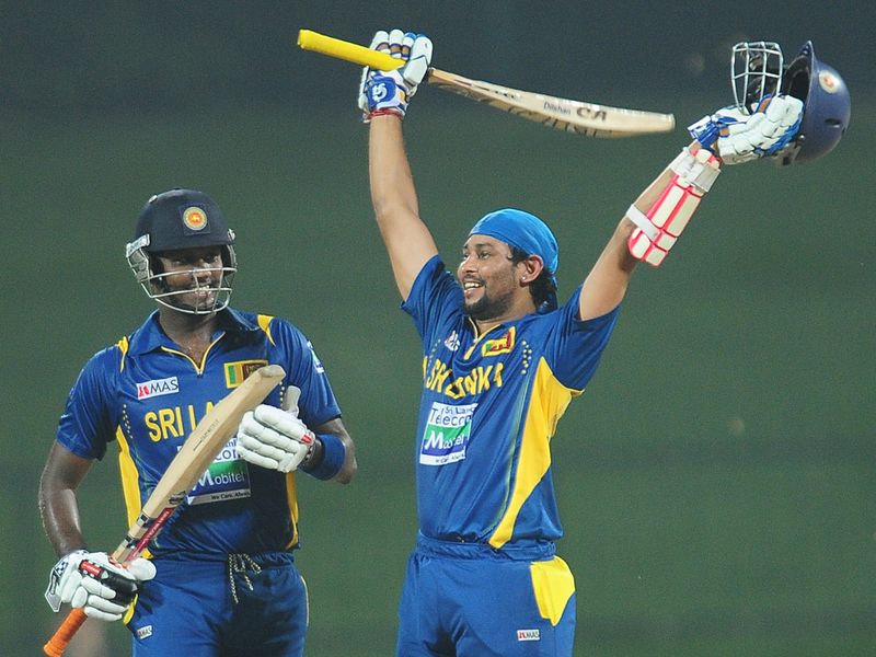 ...and Tillakaratne Dilshan scored 102 not out...