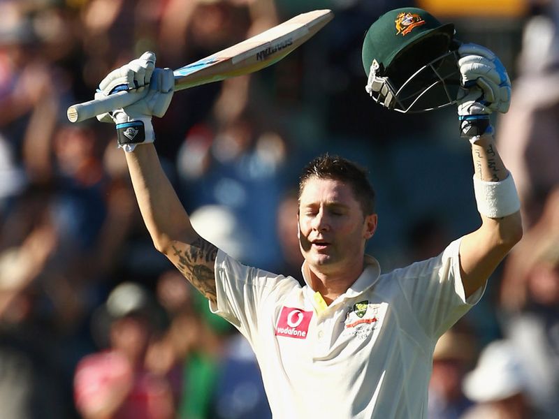 Clarke became the first man to get four double centuries in one year.