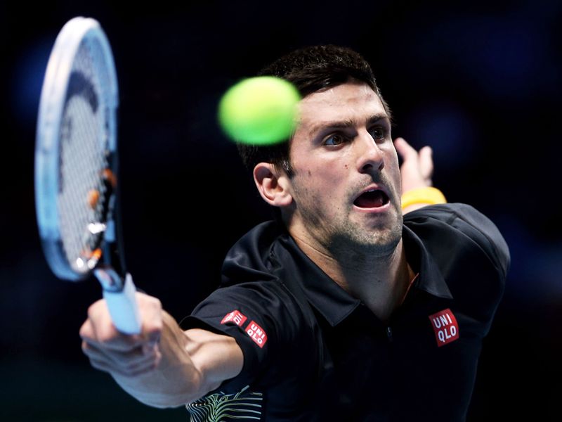 Novak Djokovic started his campaign with a tough test against Jo-Wilfried Tsonga.