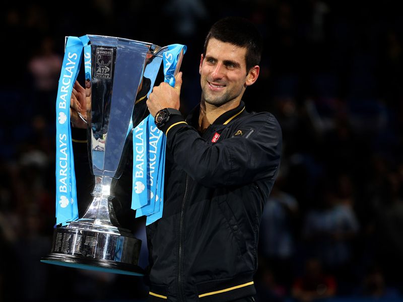 Novak Djokovic won a thrilling final at the ATP World Tour Finals in London