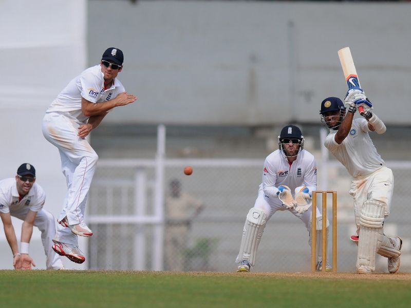 Ajinkya Rahane made 54 before being dismissed. The match was drawn.