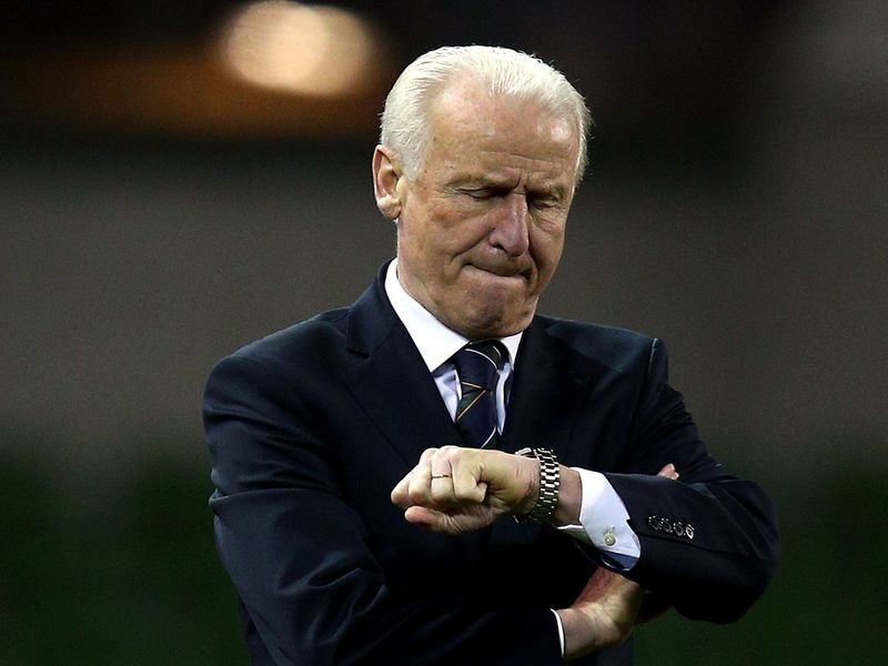 Time ran out for Republic of Ireland as Giovanni Trapattoni's side ended up losing 1-0
