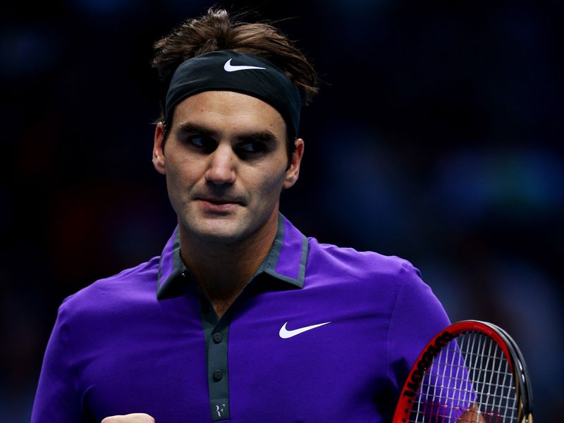And it was the Swiss ace who edged it on a tie-break